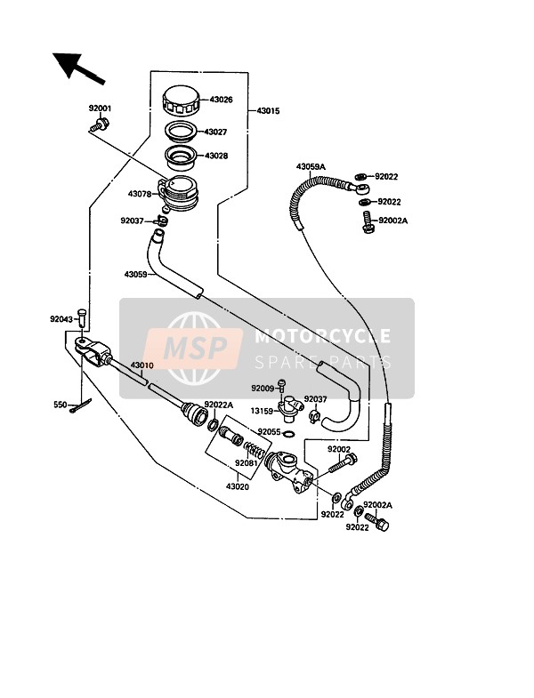 920021323, Schraube 4X12, Kawasaki, 4