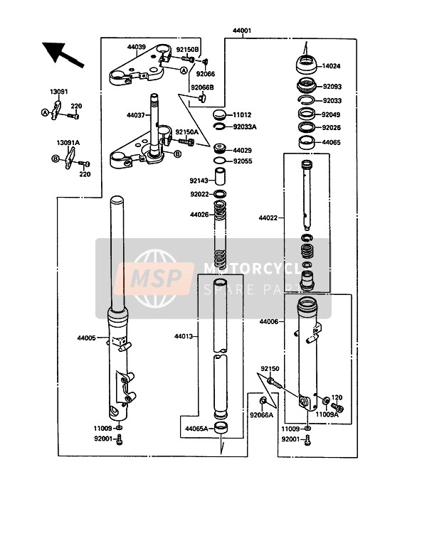 140241600, Cover, Fork Outer Tube, Kawasaki, 0