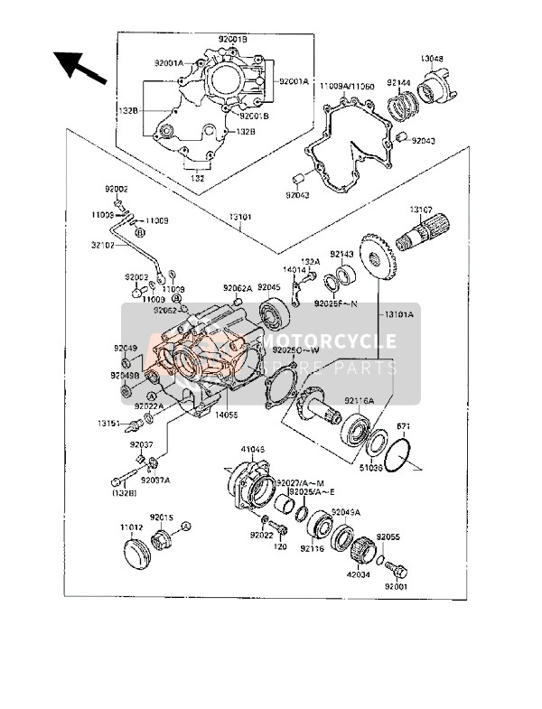 Front Bevel Gear