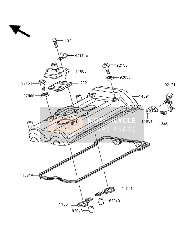 110540869, Bracket, Kawasaki, 0