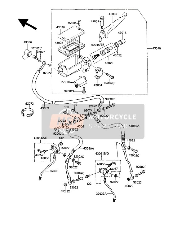 Front Master Cylinder