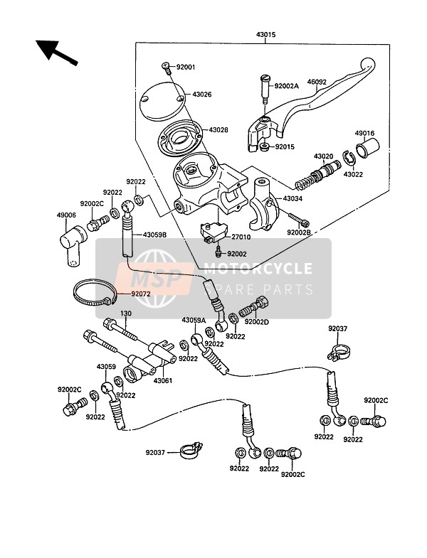 Front Master Cylinder