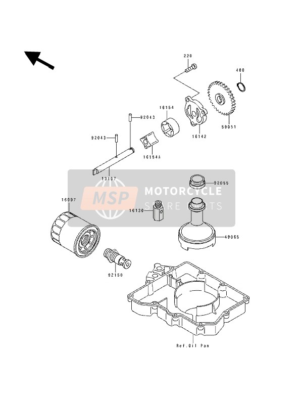 590511201, GEAR-SPUR, Pump, 33T, Kawasaki, 0