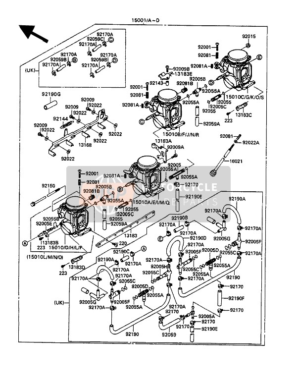 131831592, Plaque ZX750H2, Kawasaki, 0