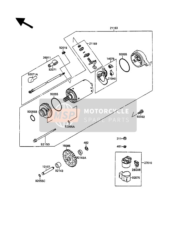 Motorino di avviamento