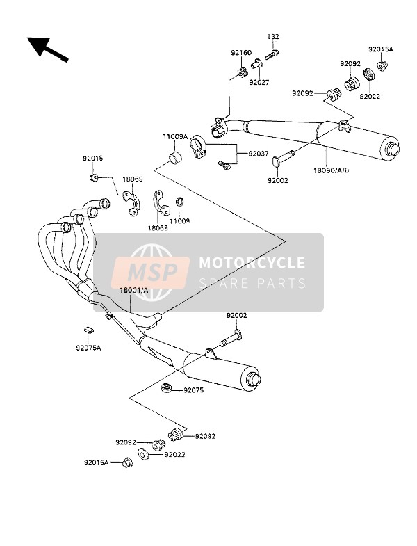 920371537, Clamp,Power Chamber, Kawasaki, 0