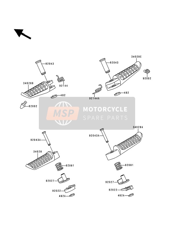 Kawasaki ZEPHYR 750 1991 Step for a 1991 Kawasaki ZEPHYR 750