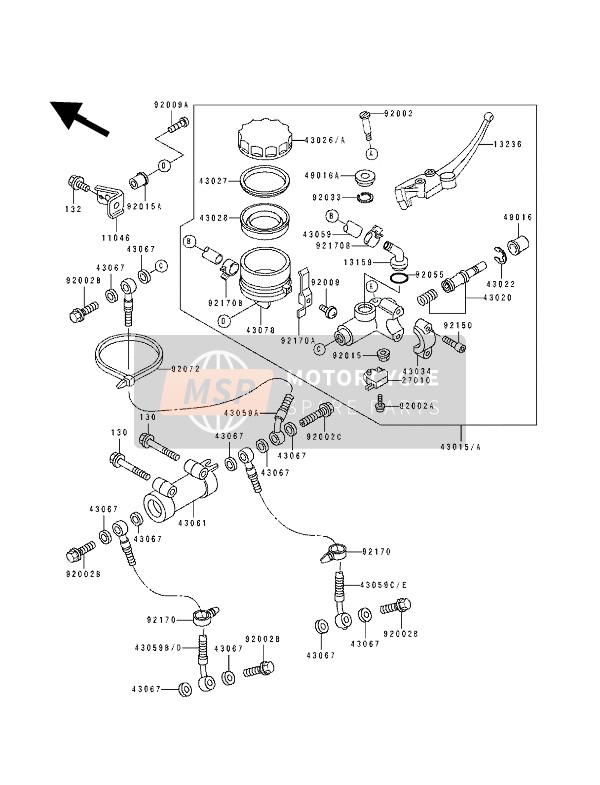 Front Master Cylinder