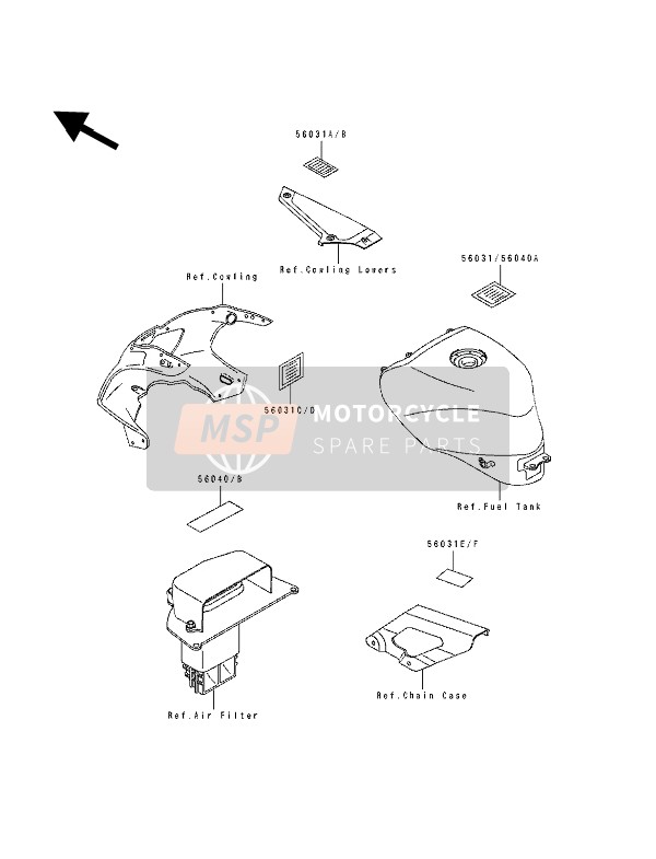 560311786, LABEL-MANUAL,Daily Safety, Kawasaki, 0