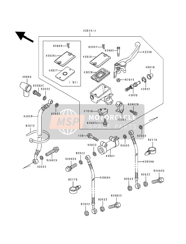 Front Master Cylinder