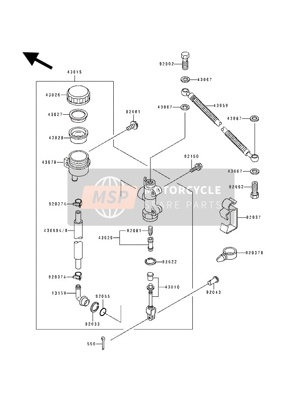 Rear Master Cylinder