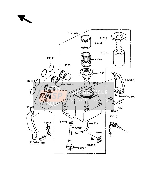 110131060, ELEMENT-AIR Filter, Kawasaki, 2