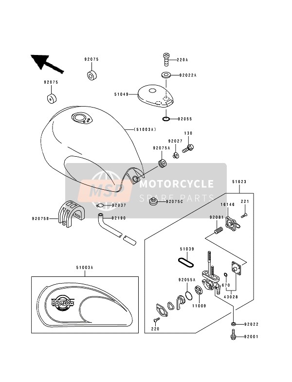 510231385, TAP-ASSY, Fuel, Kawasaki, 0