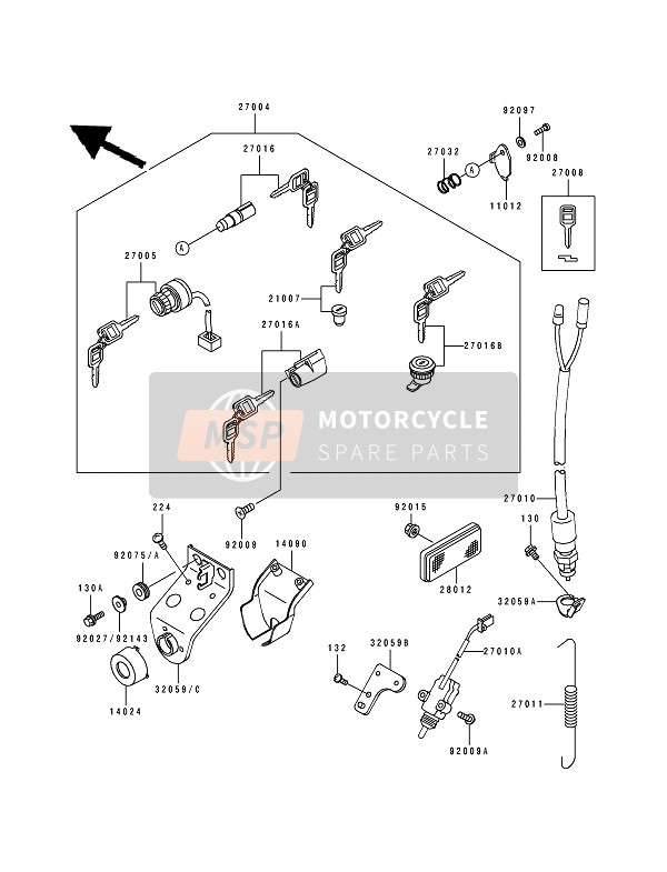 320591113, BRACKET-SWITCH,Rear Brake, Kawasaki, 0