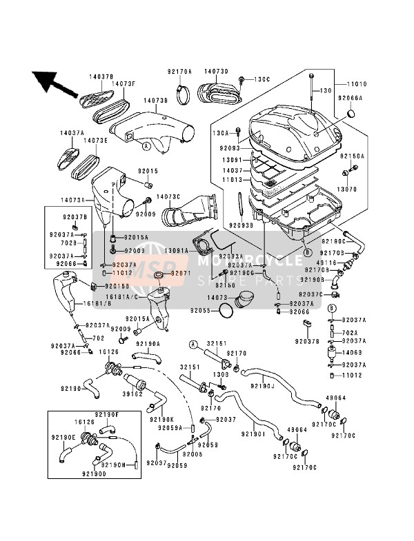 920371603, Clamp, Kawasaki, 0