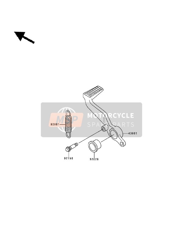 Kawasaki NINJA-ZX9R 1994 Spare Parts - MSP