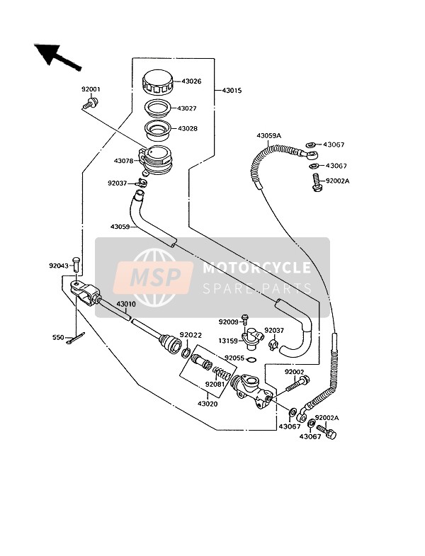 Rear Master Cylinder