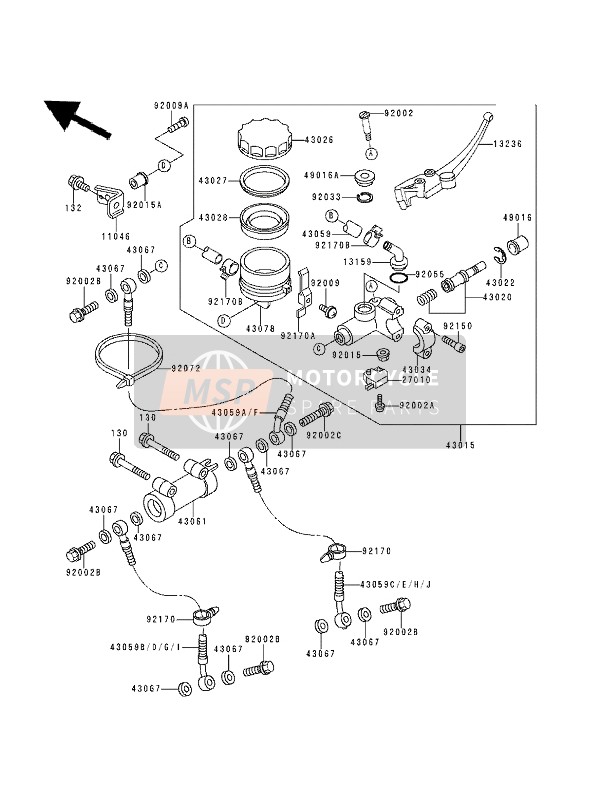 Front Master Cylinder