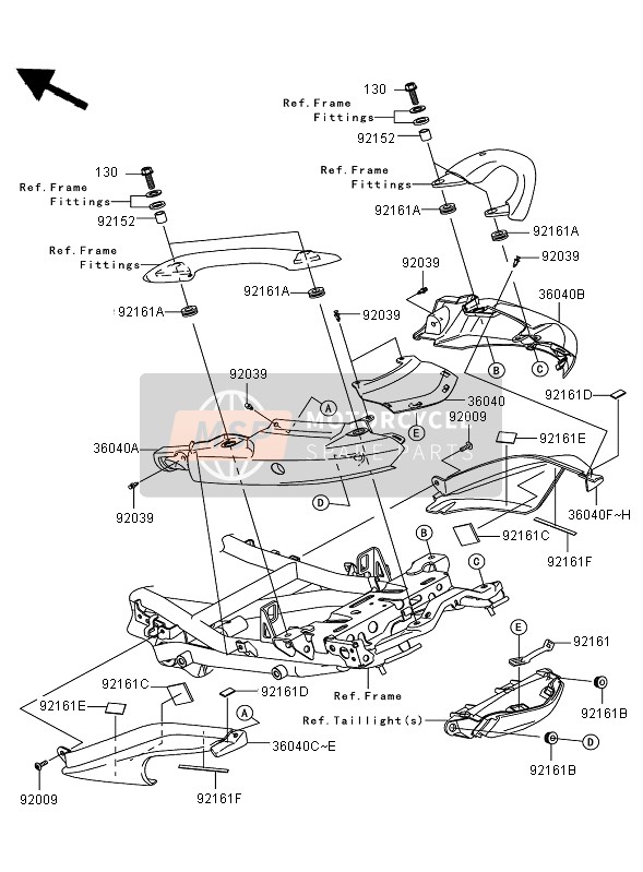 921610777, Damper, Kawasaki, 0