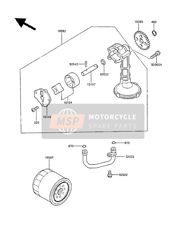 Oil Pump(EN450AE000001&NAMI029479)