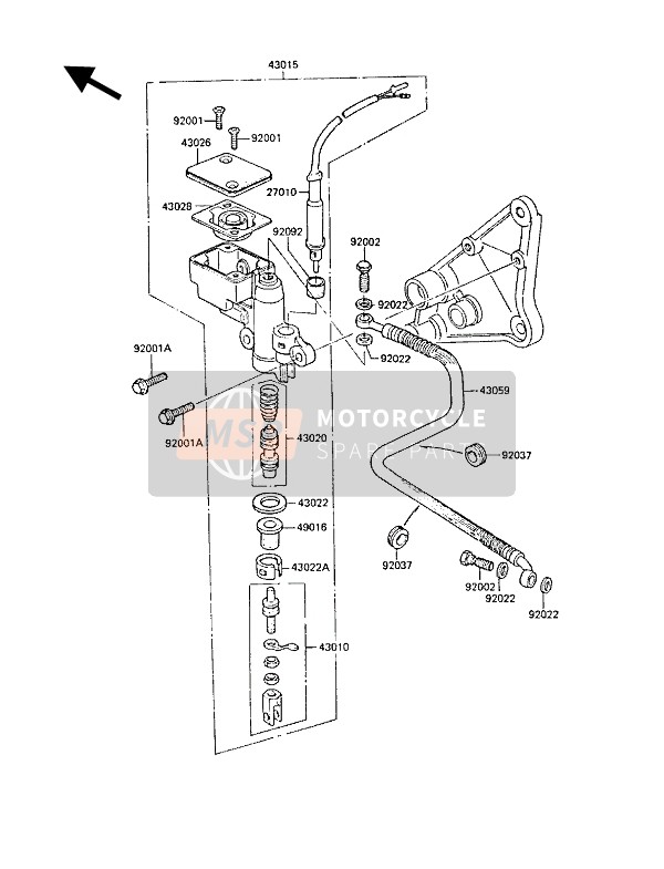 Rear Master Cylinder