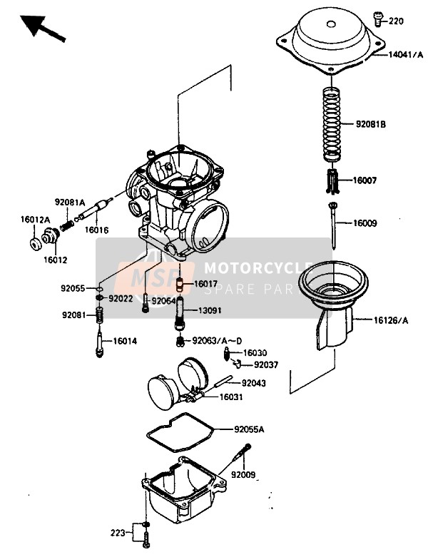 Pièces de carburateur