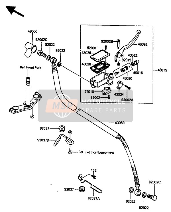 Front Master Cylinder