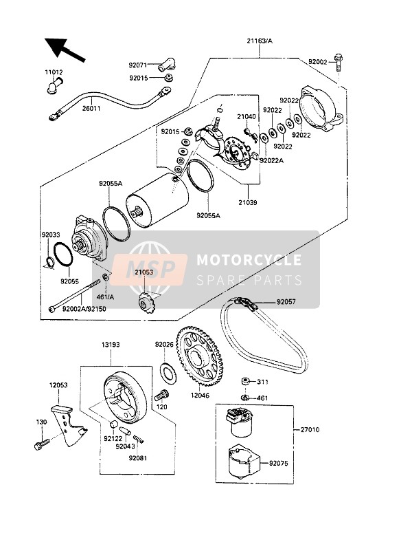 Motorino di avviamento