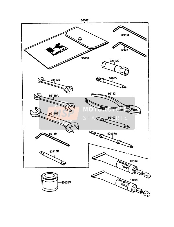 Kawasaki VN-15 1989 Tool for a 1989 Kawasaki VN-15