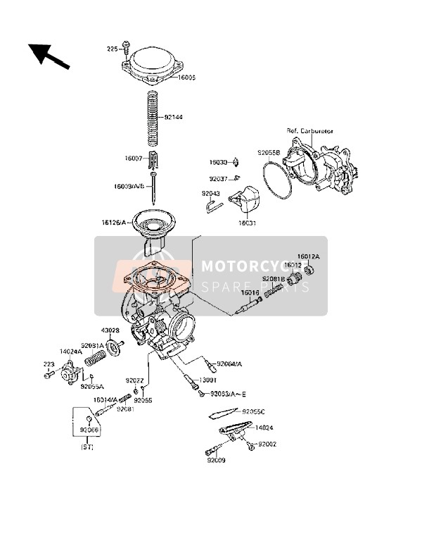 Pièces de carburateur