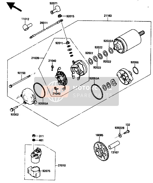 Motorino di avviamento