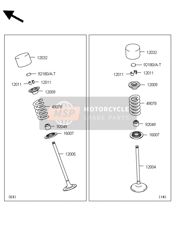 490780706, Feder, Kawasaki, 0