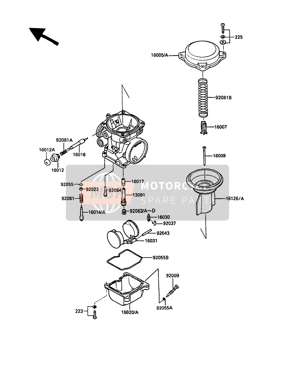 Pièces de carburateur