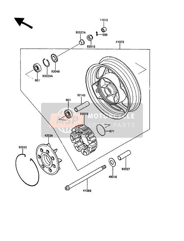 Rear Hub