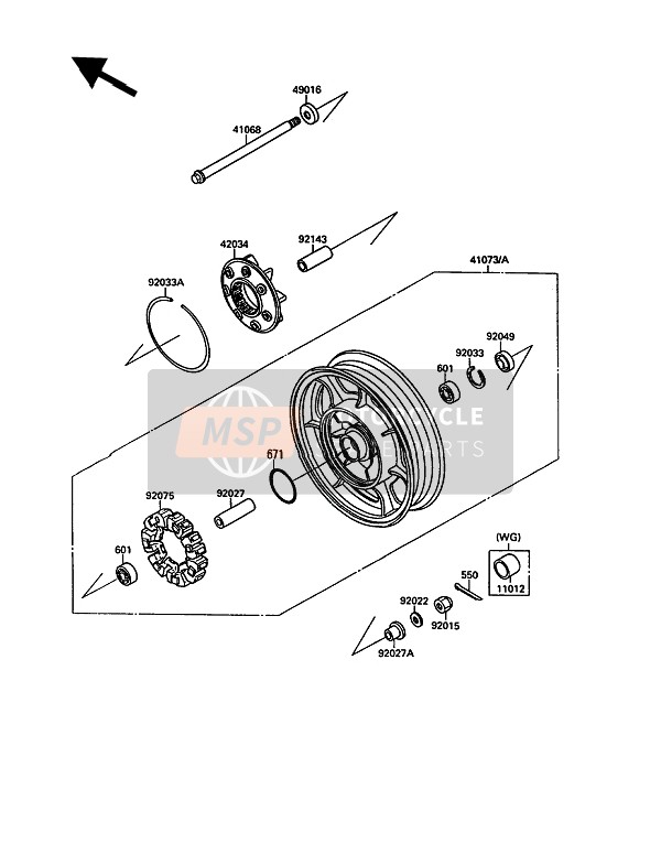 Rear Hub