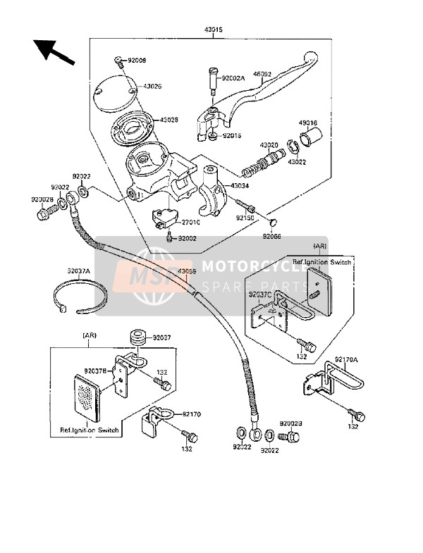 Front Master Cylinder