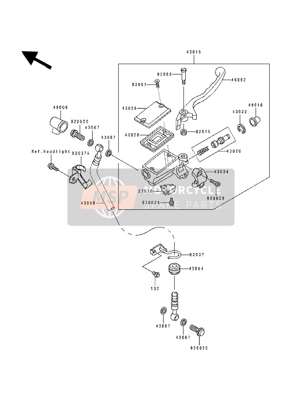 Front Master Cylinder