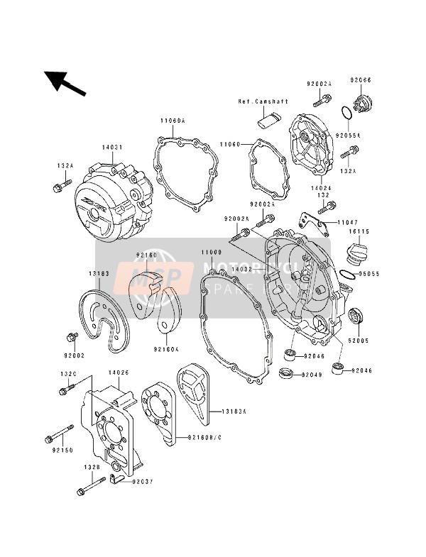 Couvert de moteur