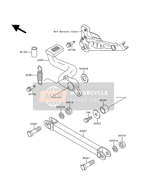 Pedal de freno