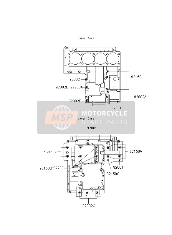 Crankcase Bolt Pattern