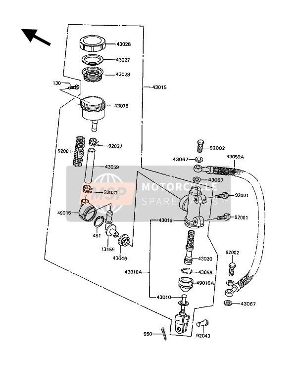 Rear Master Cylinder