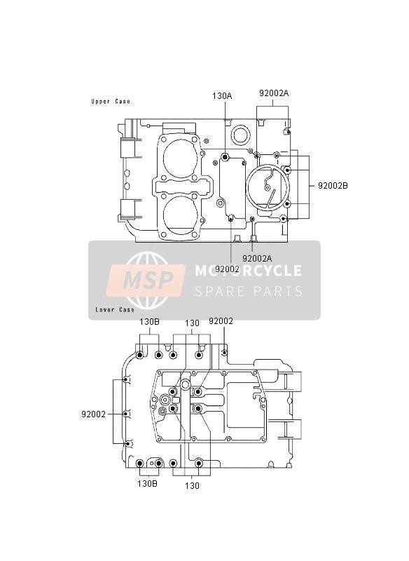 Crankcase Bolt Pattern