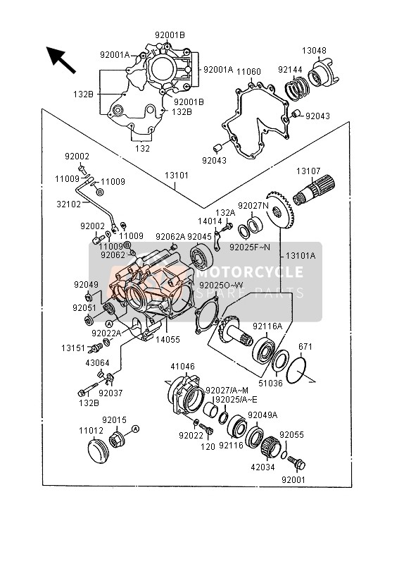 Front Bevel Gear