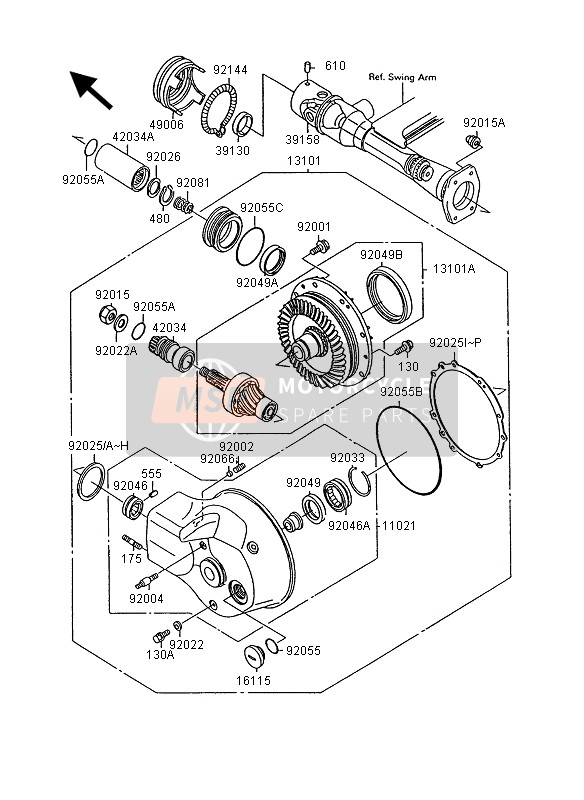 Drive Shaft & Final Gear