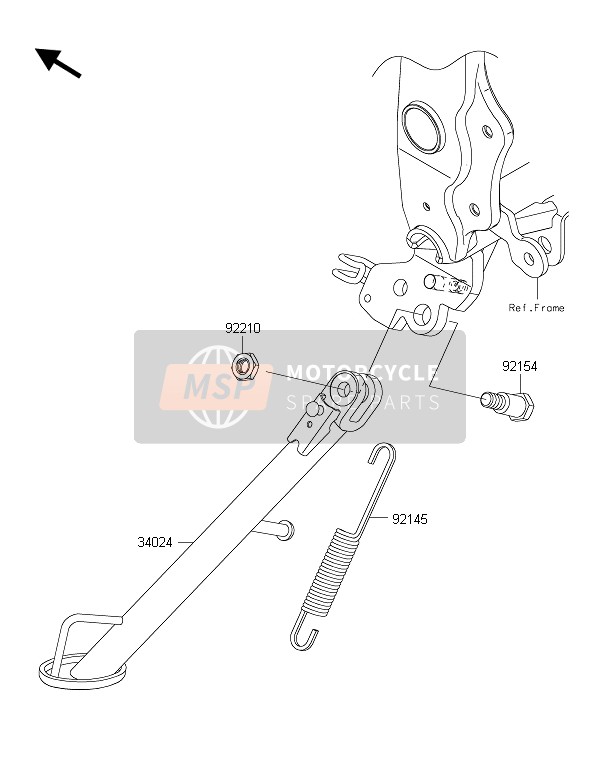 Kawasaki NINJA 250SL 2015 Supporter(S) pour un 2015 Kawasaki NINJA 250SL