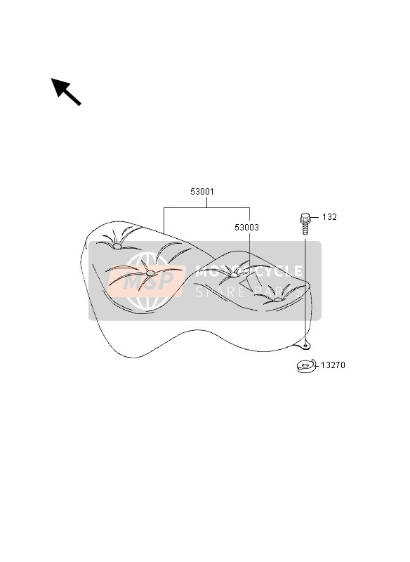 530011778MA, SEAT-ASSY,Dual,W/band,Black, Kawasaki, 0