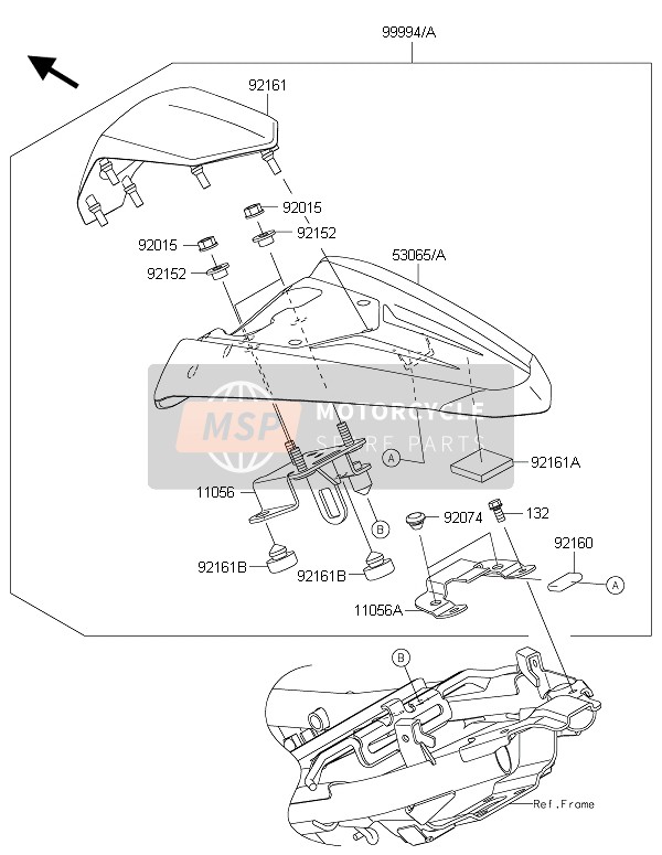 Kawasaki NINJA 250SL ABS 2015 Accessory for a 2015 Kawasaki NINJA 250SL ABS