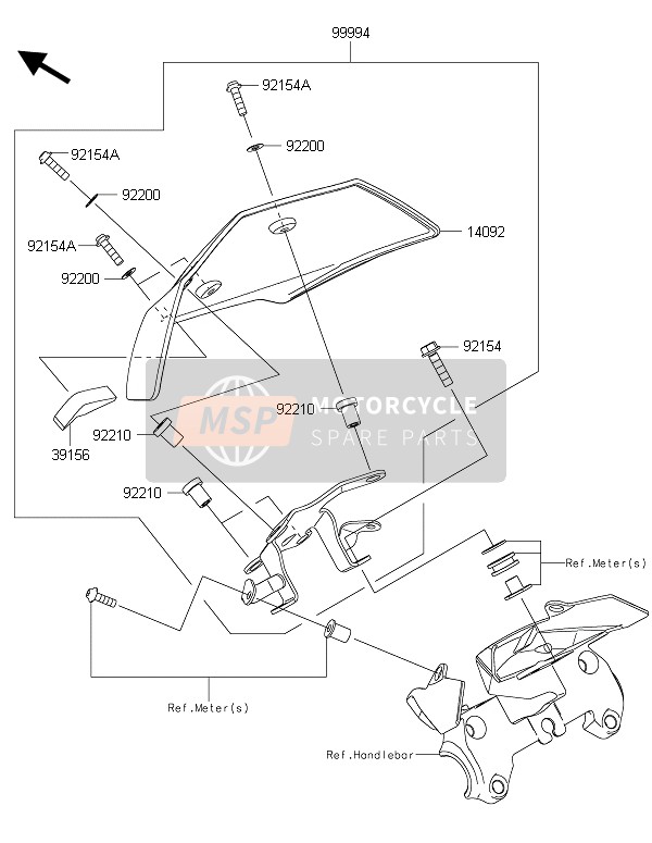 921540707, Bolt,Flanged,6X25, Kawasaki, 0