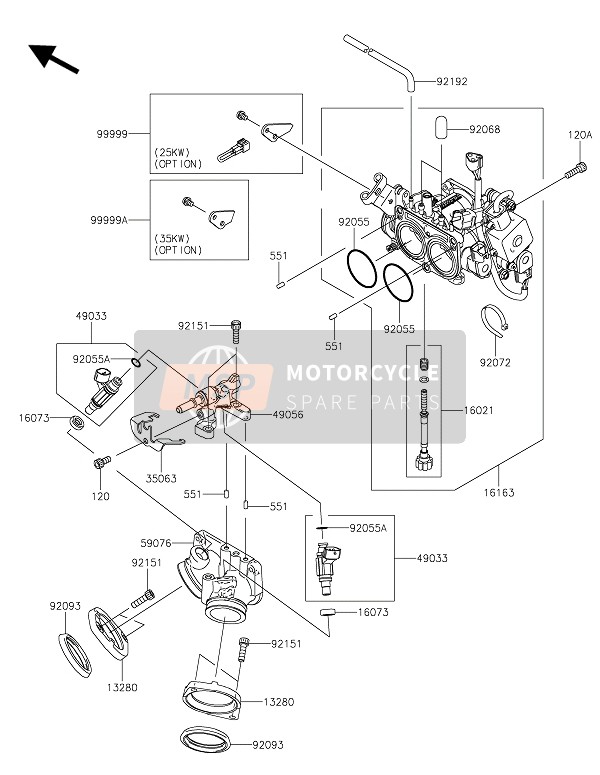 Kawasaki VULCAN 900 CLASSIC 2016 Acelerador para un 2016 Kawasaki VULCAN 900 CLASSIC