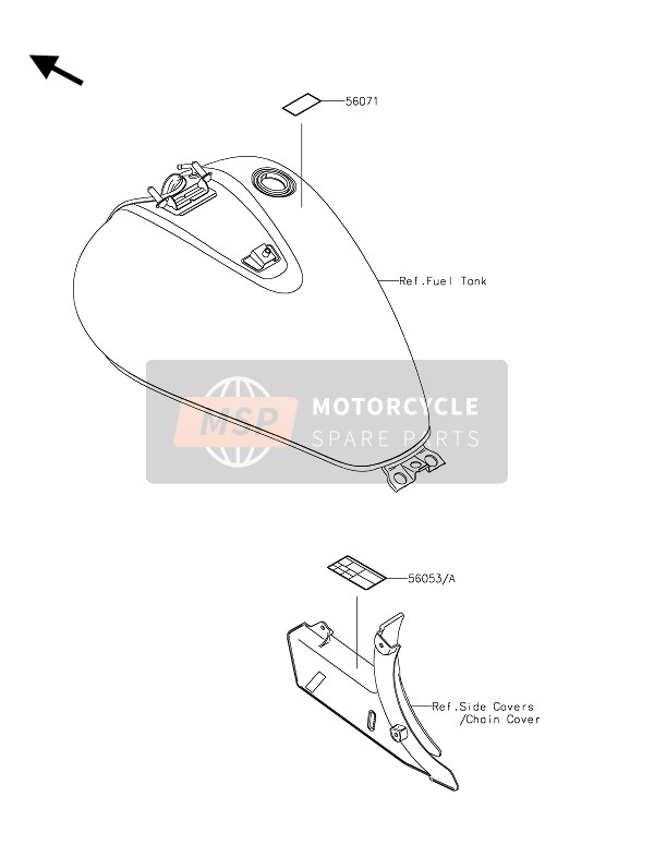 Kawasaki VULCAN 900 CLASSIC 2016 Etiquetas para un 2016 Kawasaki VULCAN 900 CLASSIC